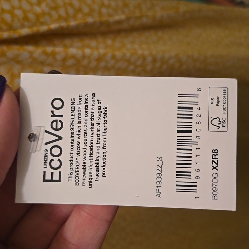 Amazon Essentials Yellow Mini Dress - Picture 6 of 6
